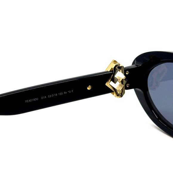 New, FENDI Sunglasses FE40140U 01A Authentic - Picture 10 of 16